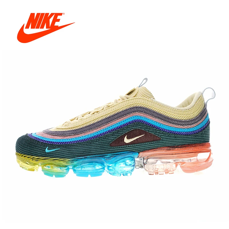 

2018 Original New Arrival Authentic Nike VaporMax 97 VF SW Hybrid x Sean Wotherspoon Women's Running Shoes Sneakers AJ7291-400