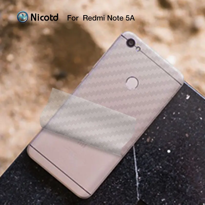 5pcs/lot Back film Screen Protector for Redmi Note 5A Prime 3D Back cover Carbon Fiber for Xiaomi Redmi 5 Plus S2 Note 4X 4 Pro
5pcs/lot Back film Screen Protector for Redmi Note 5A Prime 3D Back cover Carbon Fiber for Xiaomi Redmi 5 Plus S2 Note 4X 4 Pro