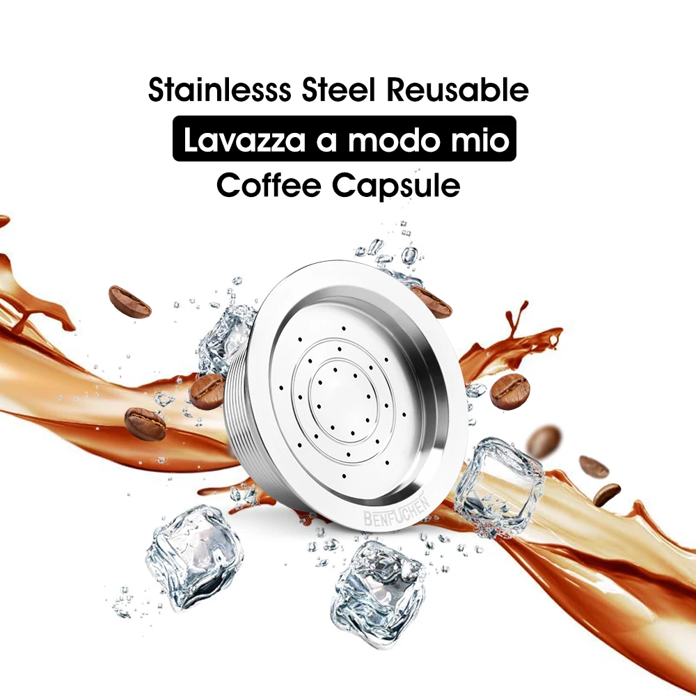 icafilas Coffee Filter For Lavazza A Modo Mio Machine Stainless Steel Filters Reusable Lavazza Coffee Capsules with Tamper Spoon
icafilas Coffee Filter For Lavazza A Modo Mio Machine Stainless Steel Filters Reusable Lavazza Coffee Capsules with Tamper Spoon