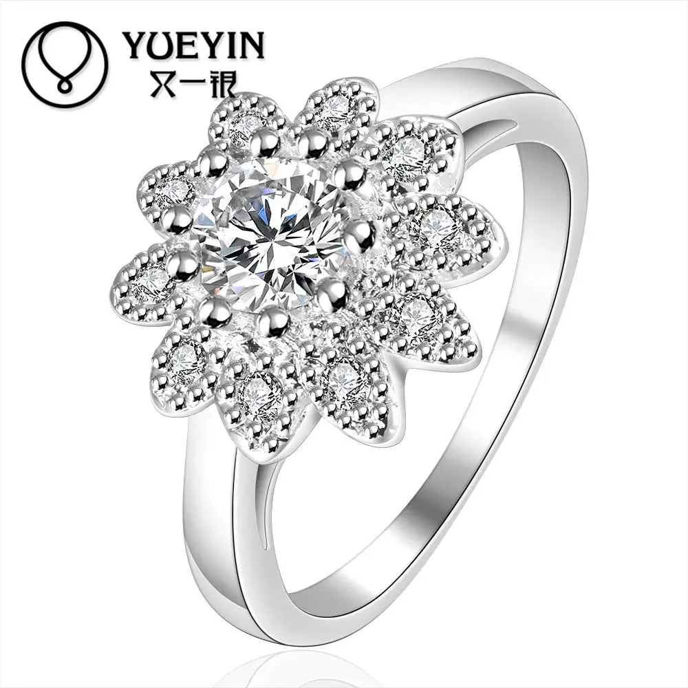 silver plated jewelry flower Shape Silver plated finger ring for lady bijoux women Inlaid Big Stone HOT
silver plated jewelry flower Shape Silver plated finger ring for lady bijoux women Inlaid Big Stone HOT