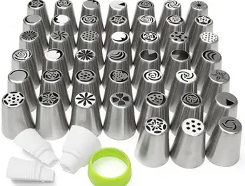 900pcs/20sets Stainless steel 45 Russian Tulip Rose Icing Piping Nozzles Tips Cake Decorating Pastry Baking Tool Set Kitchen Set
900pcs/20sets Stainless steel 45 Russian Tulip Rose Icing Piping Nozzles Tips Cake Decorating Pastry Baking Tool Set Kitchen Set