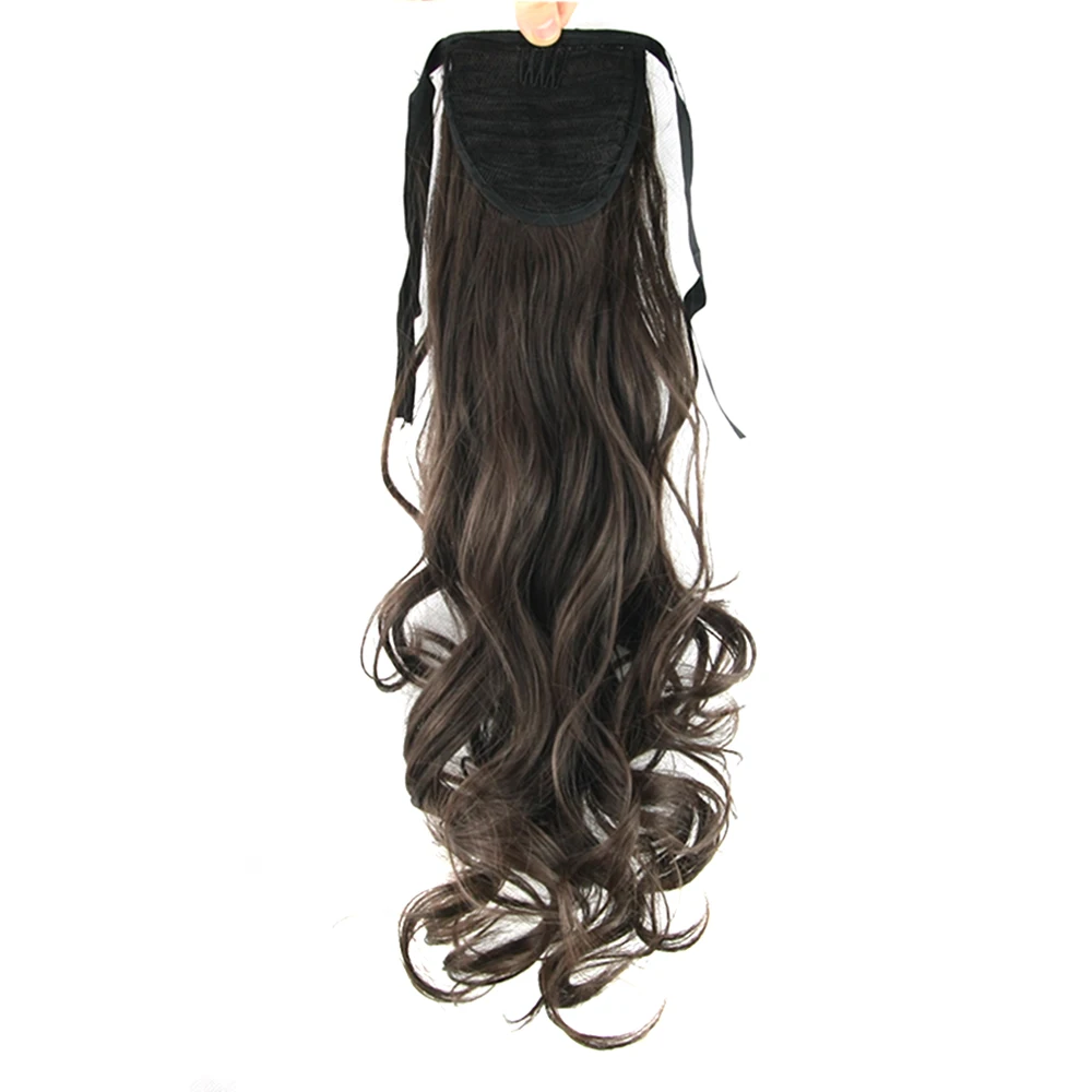 Soowee Long Synthetic Hair Extensions Curly Drawstring Ponytail Hairpiece Pony Tail False Hair Fairy Tail Women Hair on Clips
Soowee Long Synthetic Hair Extensions Curly Drawstring Ponytail Hairpiece Pony Tail False Hair Fairy Tail Women Hair on Clips