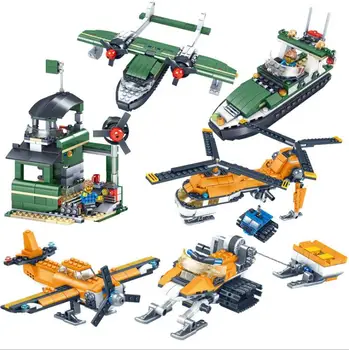 Forest Combat Aircraft Model Building Blocks Sets DIY Villa Speedboat Bricks Toys Compatible All
Forest Combat Aircraft Model Building Blocks Sets DIY Villa Speedboat Bricks Toys Compatible All