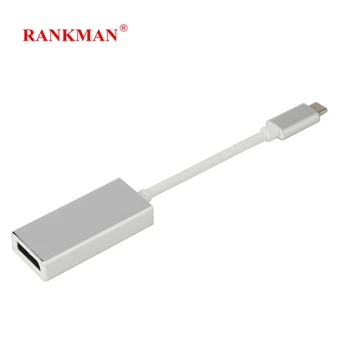 Rankman Type-C USB 3.1 to DP Display Port 2K 4K Adapter Converter Cable for Macbook Chromebook Samsung Dex Huawei P40 TV Monitor
Rankman Type-C USB 3.1 to DP Display Port 2K 4K Adapter Converter Cable for Macbook Chromebook Samsung Dex Huawei P40 TV Monitor