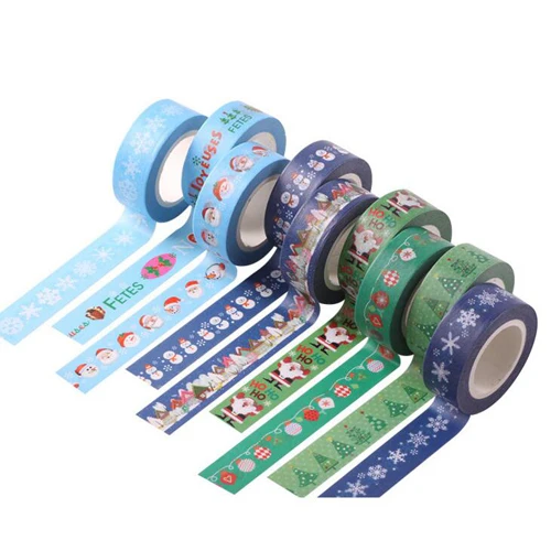 1pc Christmas series Masking paper tapes Cute decoration washi adhesive tape School stationery sticker Party supplies (tt-3000)
1pc Christmas series Masking paper tapes Cute decoration washi adhesive tape School stationery sticker Party supplies (tt-3000)