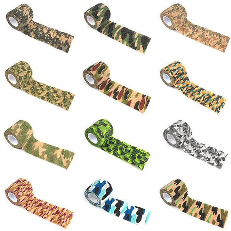 Self Adhesive Camouflage Bandage Cotton Blend Elastic Adherent Cohesive Wrap Finger Bandage Tender Tape Self Adhering Stick
Self Adhesive Camouflage Bandage Cotton Blend Elastic Adherent Cohesive Wrap Finger Bandage Tender Tape Self Adhering Stick