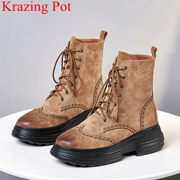 2018 superstar brand casual genuine leather punk platform increased women ankle boots retro concise keep warm winter shoes L16
2018 superstar brand casual genuine leather punk platform increased women ankle boots retro concise keep warm winter shoes L16