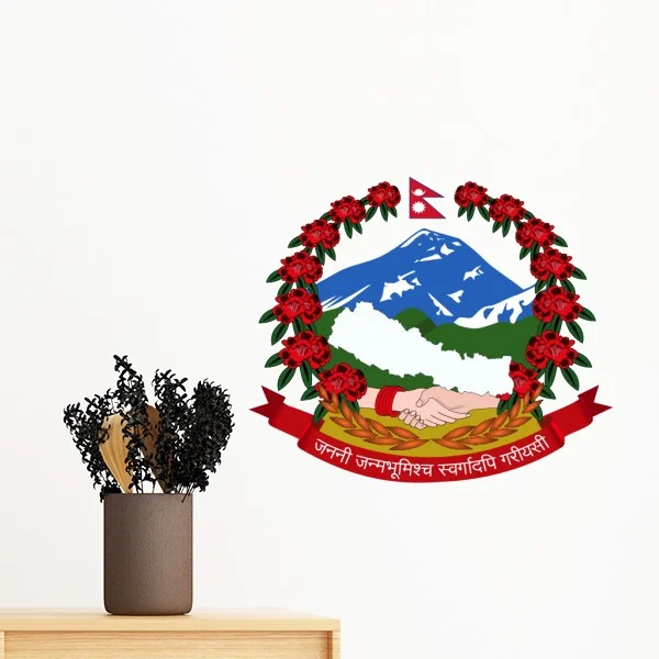 Nepal Asia National Emblem Removable Wall Sticker Art Decals Mural DIY Wallpaper for Room Decal
Nepal Asia National Emblem Removable Wall Sticker Art Decals Mural DIY Wallpaper for Room Decal