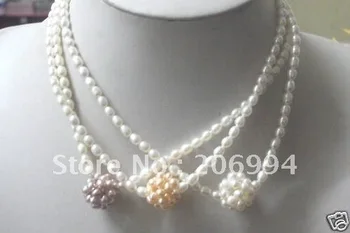 fashion jewelry new 3 color Lovely natural Freshwater cultured pearl necklace pendant free shipping
fashion jewelry new 3 color Lovely natural Freshwater cultured pearl necklace pendant free shipping