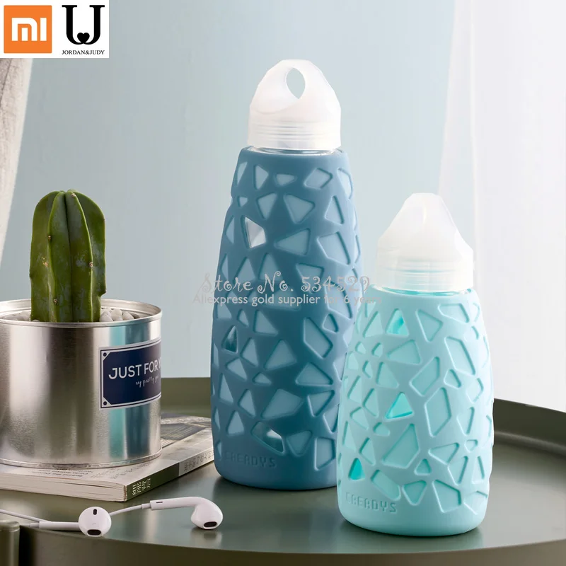 New ! Xiaomi Creative Silicone Glass Water Cup Geometric Puzzle High Boron Water Bottle Portable Tea Bottles Anti-hot 350ML
New ! Xiaomi Creative Silicone Glass Water Cup Geometric Puzzle High Boron Water Bottle Portable Tea Bottles Anti-hot 350ML