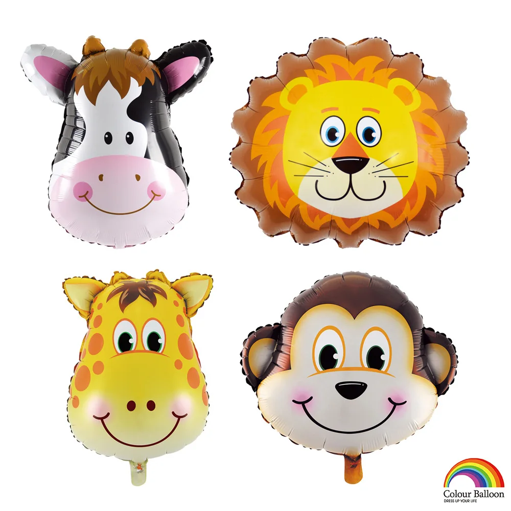 Safari Wildlife Animal Tiger Lion Monkey Zebra Deer Giraffe Cow Air Balloon Kids Gift Birthday Party Animal Zoo Theme Supply
Safari Wildlife Animal Tiger Lion Monkey Zebra Deer Giraffe Cow Air Balloon Kids Gift Birthday Party Animal Zoo Theme Supply