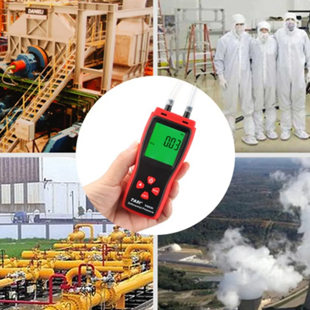 TA8520 Handheld Digital Pressure Meter Electronic Differential Pressure Gauge Precision Pressure Table
TA8520 Handheld Digital Pressure Meter Electronic Differential Pressure Gauge Precision Pressure Table