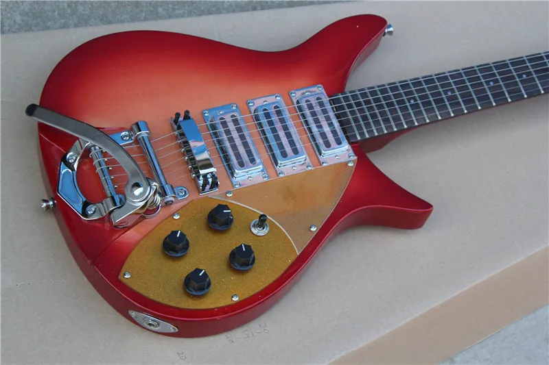 short scale 6 strings rickenback electric guitar 3 pickups ricken guitar dot inlays rick guitar Real photo 10YUE
short scale 6 strings rickenback electric guitar 3 pickups ricken guitar dot inlays rick guitar Real photo 10YUE