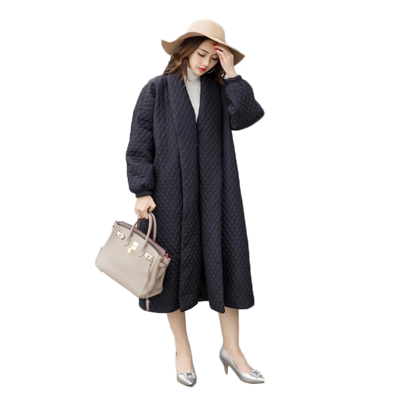 Winter jacket coat female basic jackets 2018 European American Big Brand Long Loose Black Windbreaker Long jacket Coat for Women
Winter jacket coat female basic jackets 2018 European American Big Brand Long Loose Black Windbreaker Long jacket Coat for Women