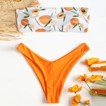WATER PRINCESS Women Bikini Set Swimwear Tube top bra Push-Up Padded Print Off Shoulder Swimsuit Beachwear #HFR52
WATER PRINCESS Women Bikini Set Swimwear Tube top bra Push-Up Padded Print Off Shoulder Swimsuit Beachwear #HFR52