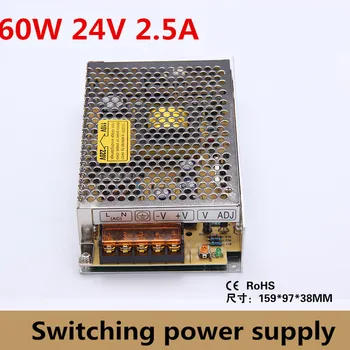 60w 24V 2.5A switching power supply 24v switch Power Supply AC-DC Converter smps LED 24v power supply
60w 24V 2.5A switching power supply 24v switch Power Supply AC-DC Converter smps LED 24v power supply
