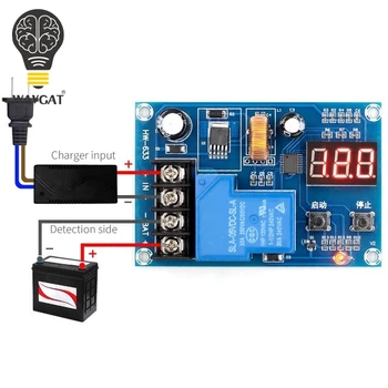 WAVGAT XH-M604 Battery Charger Control Module DC 6-60V Storage Lithium Battery Charging Control Switch Protection Board
WAVGAT XH-M604 Battery Charger Control Module DC 6-60V Storage Lithium Battery Charging Control Switch Protection Board