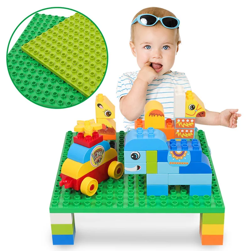 Top Quality Double-sided Baseplate Fit with LegoINGlys Duploed Blocks Toys Big Size Particles DIY Bricks Base Plate 25*25cm
Top Quality Double-sided Baseplate Fit with LegoINGlys Duploed Blocks Toys Big Size Particles DIY Bricks Base Plate 25*25cm