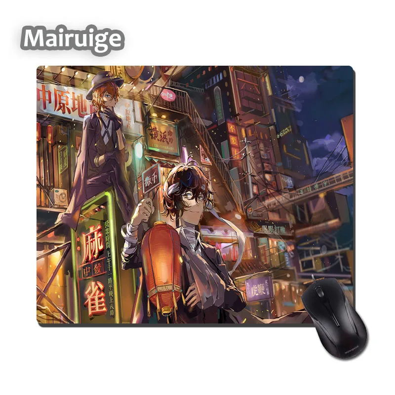 Mairuige Mini Size 220x180x2MM Rubber Mousepad Bungo Stray Dogs Anime Cool Mat Nakahara Chuya and Dazai Osamu Pc Desk Mice Pad
Mairuige Mini Size 220x180x2MM Rubber Mousepad Bungo Stray Dogs Anime Cool Mat Nakahara Chuya and Dazai Osamu Pc Desk Mice Pad