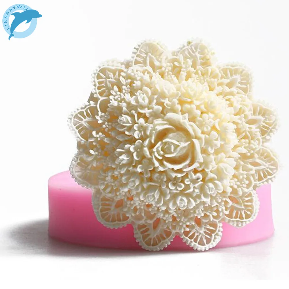 LINSBAYWU 3D Rose Handmade Soap Silicone Mold Fondant Cake Chocolate Candle Moulds Kitchen Baking Cake Decorating Moulds Tools
LINSBAYWU 3D Rose Handmade Soap Silicone Mold Fondant Cake Chocolate Candle Moulds Kitchen Baking Cake Decorating Moulds Tools