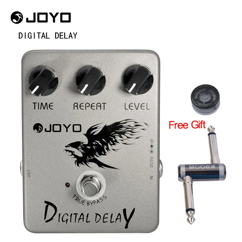 JOYO JF-08 Digital Delay guitar effect pedal delay delay time with One MOOER PC-Z Pedal Connector and One Cover Cap
JOYO JF-08 Digital Delay guitar effect pedal delay delay time with One MOOER PC-Z Pedal Connector and One Cover Cap