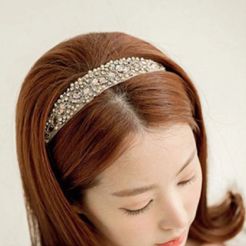 New Fashion Retro Style Women Collar Elastic Hairband Crystal Rhinestone Beads Headband Hair Band #72542
New Fashion Retro Style Women Collar Elastic Hairband Crystal Rhinestone Beads Headband Hair Band #72542