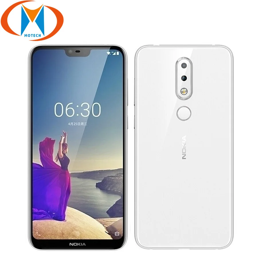 Nokia X6 Global Firmware 5.8" Snapdragon636 Octa Core 4GB RAM 64GB ROM Mobile Phone16MP 3060mAh Battery Fingerprint SmartPhone
Nokia X6 Global Firmware 5.8" Snapdragon636 Octa Core 4GB RAM 64GB ROM Mobile Phone16MP 3060mAh Battery Fingerprint SmartPhone