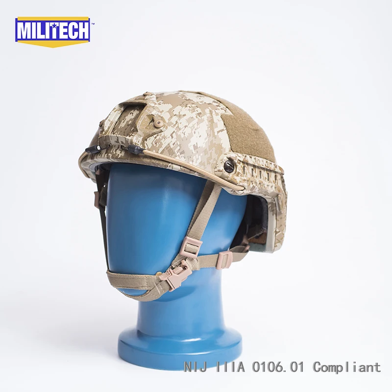ISO Certified MILITECH AOR1 DELUXE Dial NIJ Level IIIA 3A FAST High Cut Bulletproof Aramid Ballistic Helmet With 5 YRS Warranty
ISO Certified MILITECH AOR1 DELUXE Dial NIJ Level IIIA 3A FAST High Cut Bulletproof Aramid Ballistic Helmet With 5 YRS Warranty