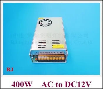LED switch power supply 400W LED transformer input AC110V / AC120V / AC220V / AC240V output DC12V 400W 33A CE ROHS
LED switch power supply 400W LED transformer input AC110V / AC120V / AC220V / AC240V output DC12V 400W 33A CE ROHS