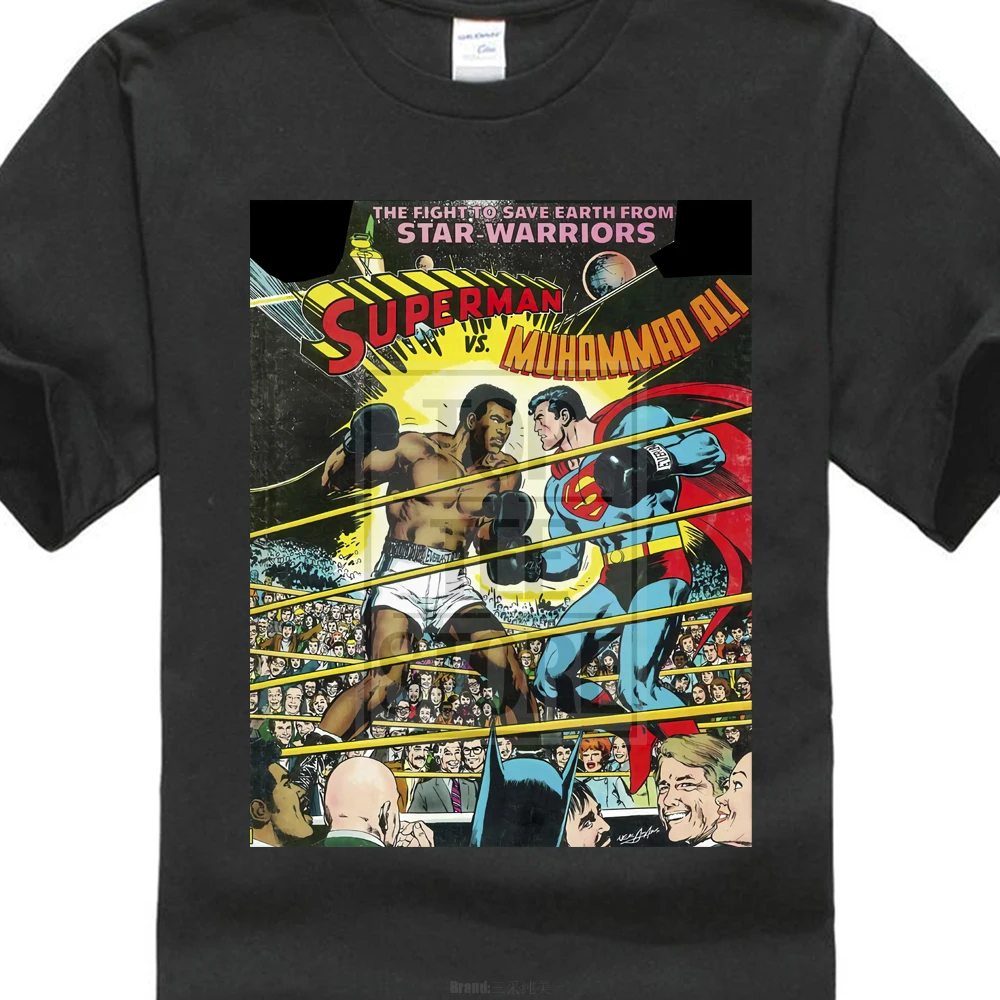 Superman Vs Muhammad Ali Comic Cover Men'S Gildan T Shirt Black Size S To 4Xl
Superman Vs Muhammad Ali Comic Cover Men'S Gildan T Shirt Black Size S To 4Xl