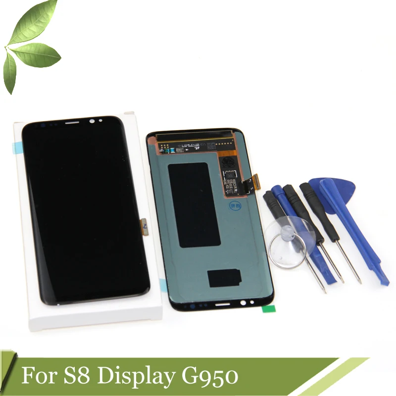 Super Amoled LCD Screen for Samsung Galaxy S8 Display G950 S8 G950 G950F G950U G950W Assembly Replacement
Super Amoled LCD Screen for Samsung Galaxy S8 Display G950 S8 G950 G950F G950U G950W Assembly Replacement