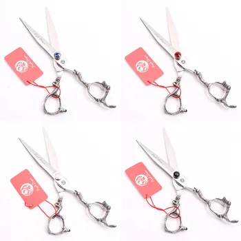 Z9100 7" 19cm Japan 440C Purple Dragon Hairdressing Shears Cutting Shears Thinning Scissors Professional Human Hair Scissors Set
Z9100 7" 19cm Japan 440C Purple Dragon Hairdressing Shears Cutting Shears Thinning Scissors Professional Human Hair Scissors Set