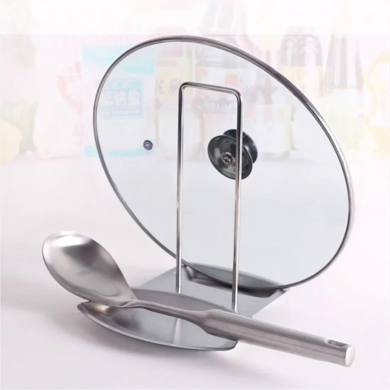 Soup Spoon Rests Stainless Steel Pan Pot Cover Lid Rack Stand Spoon Holder Stove Organizer Lid Holder Kitchen Accessories
Soup Spoon Rests Stainless Steel Pan Pot Cover Lid Rack Stand Spoon Holder Stove Organizer Lid Holder Kitchen Accessories