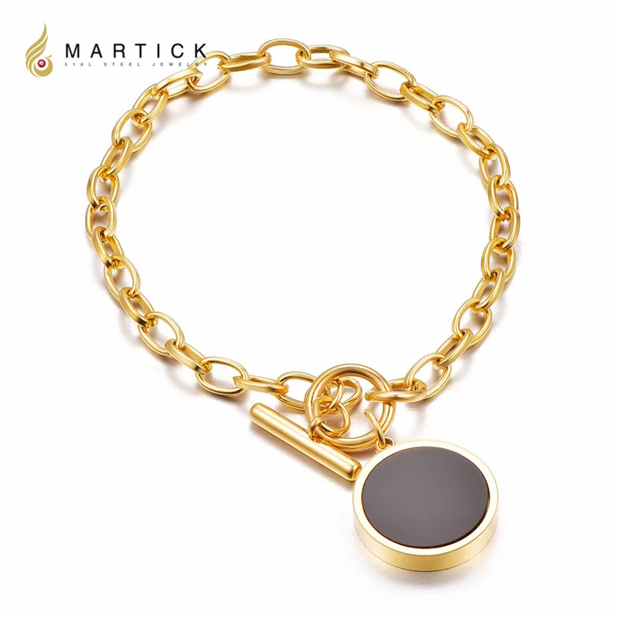 Martick Elegant Unique Bracelets Bangles With Black White Shell Design For Woman Gift Party Jewelry B88
Martick Elegant Unique Bracelets Bangles With Black White Shell Design For Woman Gift Party Jewelry B88