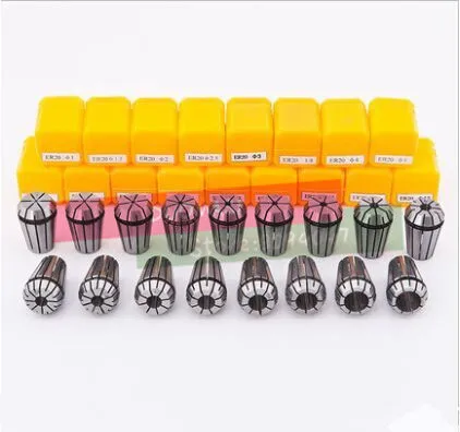 19PCS for Choose ER ER32 2-20mm Collet Chuck for Spindle Motor Engraving/Grinding/Milling/Boring/Drilling/Tappin
19PCS for Choose ER ER32 2-20mm Collet Chuck for Spindle Motor Engraving/Grinding/Milling/Boring/Drilling/Tappin