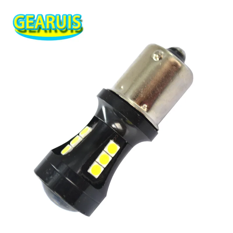 2pcs High power 1156 BA15S 18 SMD 3030 LED BAU15S 1157 BAY15D Reverse Light Turn signal Bulb Brake lights 12V 24V
2pcs High power 1156 BA15S 18 SMD 3030 LED BAU15S 1157 BAY15D Reverse Light Turn signal Bulb Brake lights 12V 24V