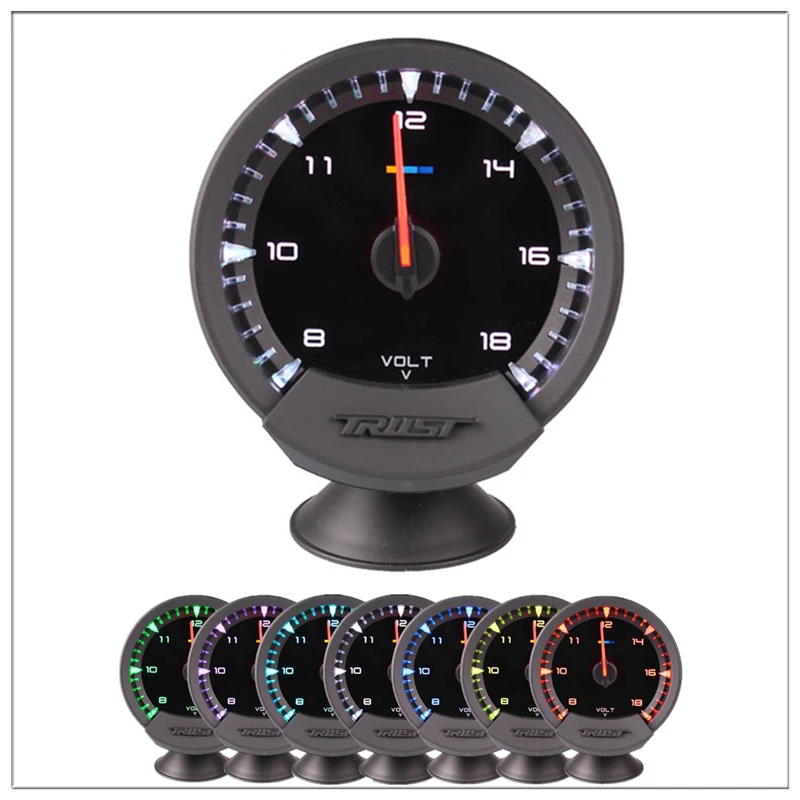 Auto Universal GReddi Sirius Meter Series Trust 7 colors Racing Car Volt Voltage Gauge 2.5 Bar 3 Inch 63mm
Auto Universal GReddi Sirius Meter Series Trust 7 colors Racing Car Volt Voltage Gauge 2.5 Bar 3 Inch 63mm