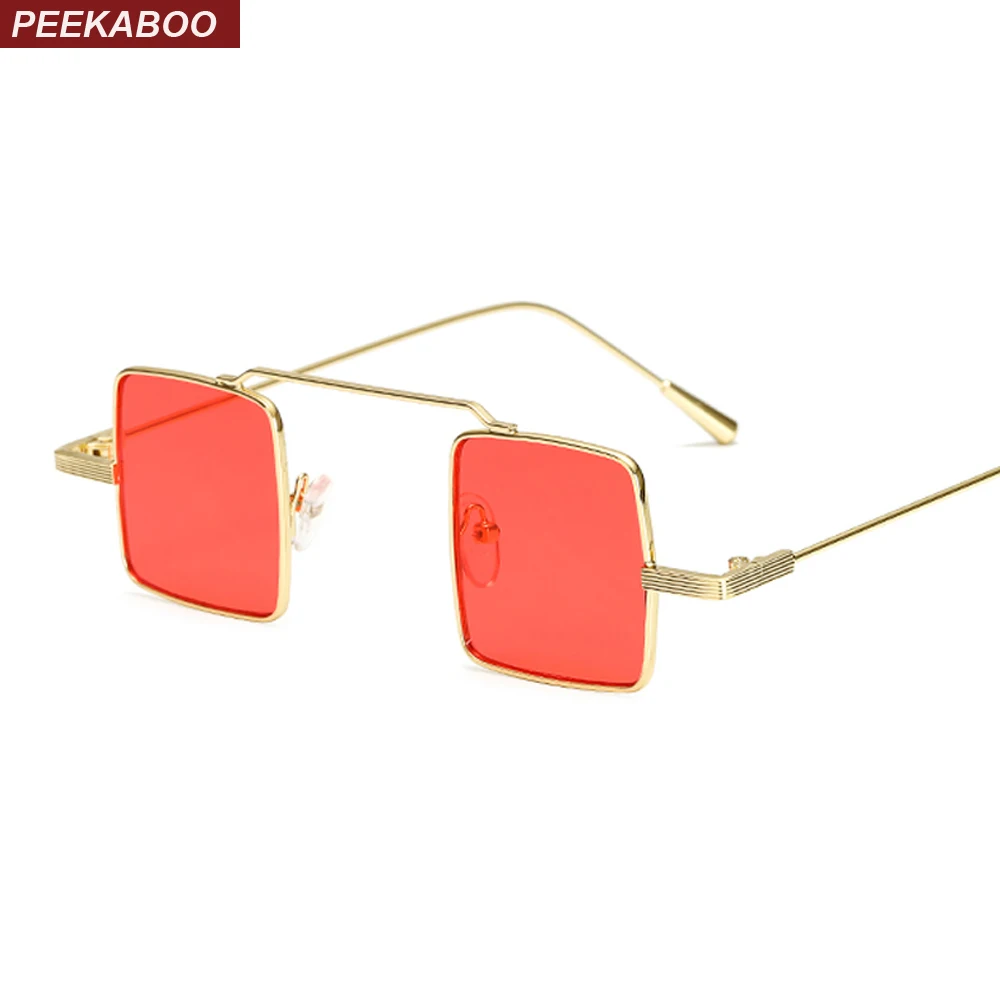 Peekaboo european small square sunglasses men retro metal frame pink yellow blue red vintage sun glasses for women uv400
Peekaboo european small square sunglasses men retro metal frame pink yellow blue red vintage sun glasses for women uv400