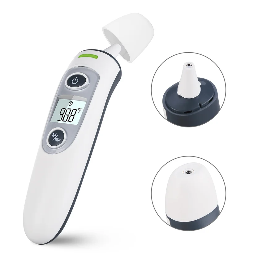 2019 Ear and Forehead Thermometer Digital Medical Infrared Thermometer For Baby Children Adults Fahrenheit Measurement Device
2019 Ear and Forehead Thermometer Digital Medical Infrared Thermometer For Baby Children Adults Fahrenheit Measurement Device