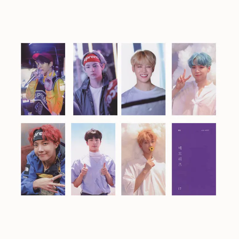 KPOP Bangtan Boys MEMORIES OF 2017 Album Photo Card Hip Hop Self Made Paper Cards Autograph Photocard XK584
KPOP Bangtan Boys MEMORIES OF 2017 Album Photo Card Hip Hop Self Made Paper Cards Autograph Photocard XK584