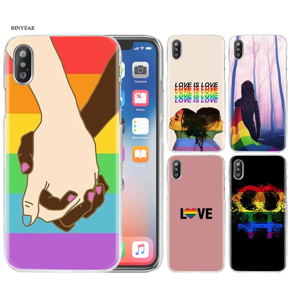 Gay Lesbian LGBT Rainbow Pride Phone Case Cover Clear Hard PC Plastic for iPhone XS Max XR 7 8 6 6s Plus X 5 5s SE 5C 4 4S Capa
Gay Lesbian LGBT Rainbow Pride Phone Case Cover Clear Hard PC Plastic for iPhone XS Max XR 7 8 6 6s Plus X 5 5s SE 5C 4 4S Capa