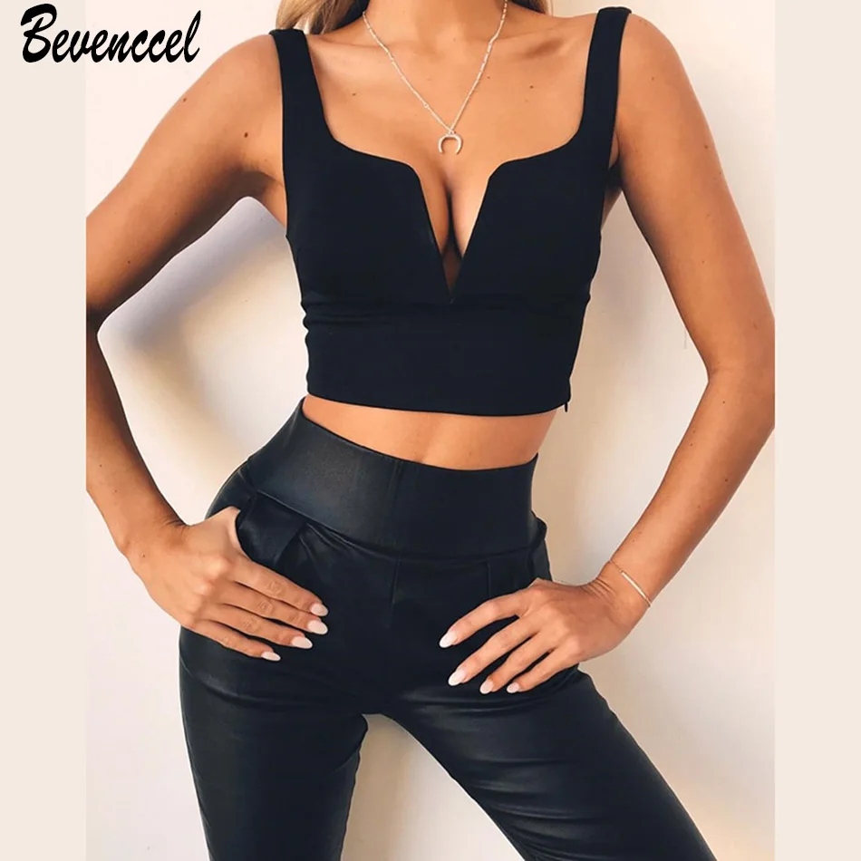 2019 New Solid Black White Beige Women Sexy Bodycon Bandage Tops Spaghetti Strap V Neck Bodycon Celebrity Knitted Crop Tops Hot
2019 New Solid Black White Beige Women Sexy Bodycon Bandage Tops Spaghetti Strap V Neck Bodycon Celebrity Knitted Crop Tops Hot