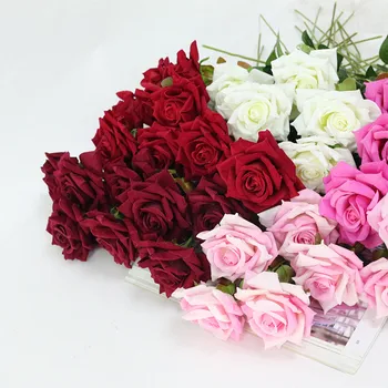 Flone 50cm length Artificial flowers fake Curled Roses Single Silk Rose Flowers branch home decor wedding decoration
Flone 50cm length Artificial flowers fake Curled Roses Single Silk Rose Flowers branch home decor wedding decoration
