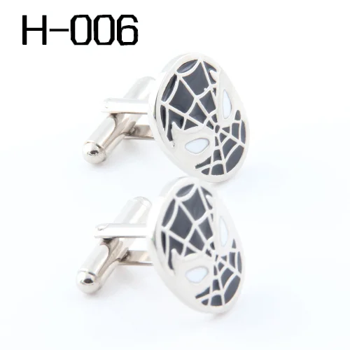 Men's Accessories Free Shipping:High Quality Cufflinks For Men Superhero 2016Cuff Links Wholesales Black Spiderman
Men's Accessories Free Shipping:High Quality Cufflinks For Men Superhero 2016Cuff Links Wholesales Black Spiderman