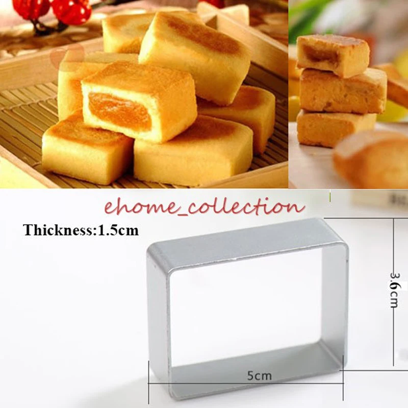 Rectangle Shape Aluminum Alloy Cookie Cutters Fondant Mold Party Biscuit and Pastry Cake Decoration Gingerbread Tin Mould
Rectangle Shape Aluminum Alloy Cookie Cutters Fondant Mold Party Biscuit and Pastry Cake Decoration Gingerbread Tin Mould