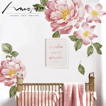 Floral wall sticker painting watercolor home decor living room wall art wallpaper bedroom decoration accessories kids rooms diy 
Floral wall sticker painting watercolor home decor living room wall art wallpaper bedroom decoration accessories kids rooms diy