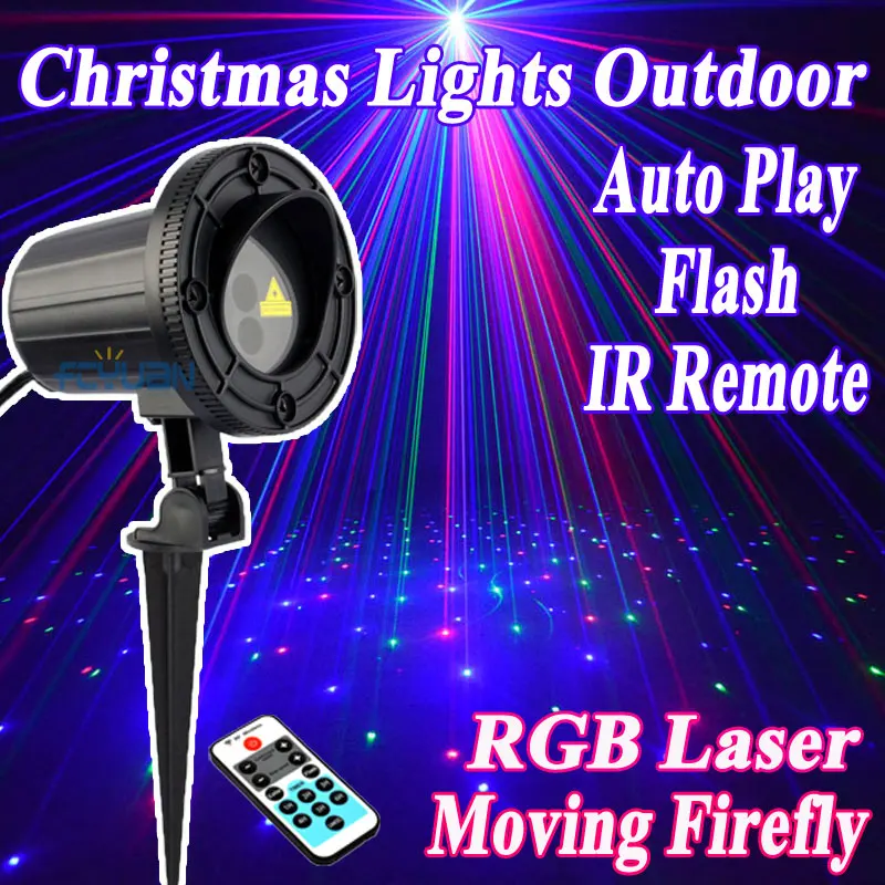 RGB Lights Christmas Laser Projector Outdoor Waterproof With IR Remote For Home Decorations Christmas Tree Holiday Lighting
RGB Lights Christmas Laser Projector Outdoor Waterproof With IR Remote For Home Decorations Christmas Tree Holiday Lighting