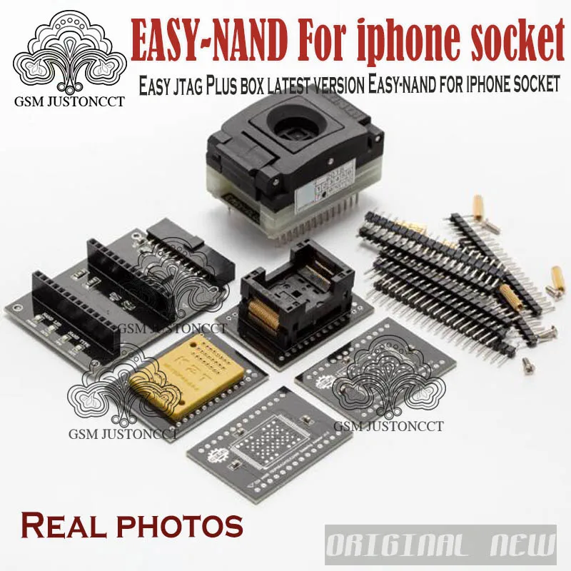 2018 latest version Easy-nand EASY NAND socket for lphone socket Easy NAND work with EASY JTAG plus box
2018 latest version Easy-nand EASY NAND socket for lphone socket Easy NAND work with EASY JTAG plus box
