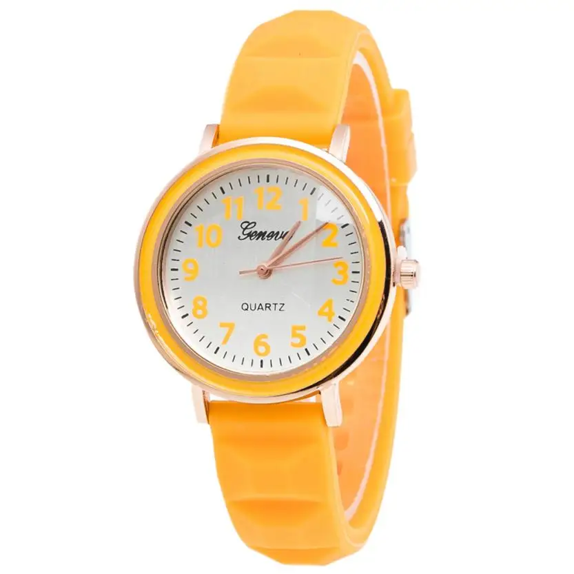 Fashion Women's Pointer Alloy Clock Quartz Silicone Band Wrist Watch Ladies' Gifts Relogio Feminino Hot Sale Dropshipping HK&45
Fashion Women's Pointer Alloy Clock Quartz Silicone Band Wrist Watch Ladies' Gifts Relogio Feminino Hot Sale Dropshipping HK&45