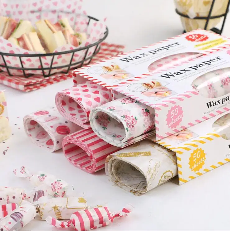50Pcs/Lot Wax Paper Food Grade Grease Paper Food Wrappers Wrapping Paper For Bread Sandwich Burger Fries Oilpaper Baking Tools
50Pcs/Lot Wax Paper Food Grade Grease Paper Food Wrappers Wrapping Paper For Bread Sandwich Burger Fries Oilpaper Baking Tools